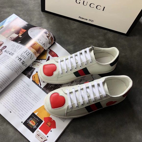 NEWGucci leather casual shoes for women main image 5